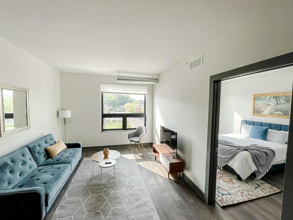 Sleepover 1Bd 1Ba Des Moines Apartments Bagian luar foto