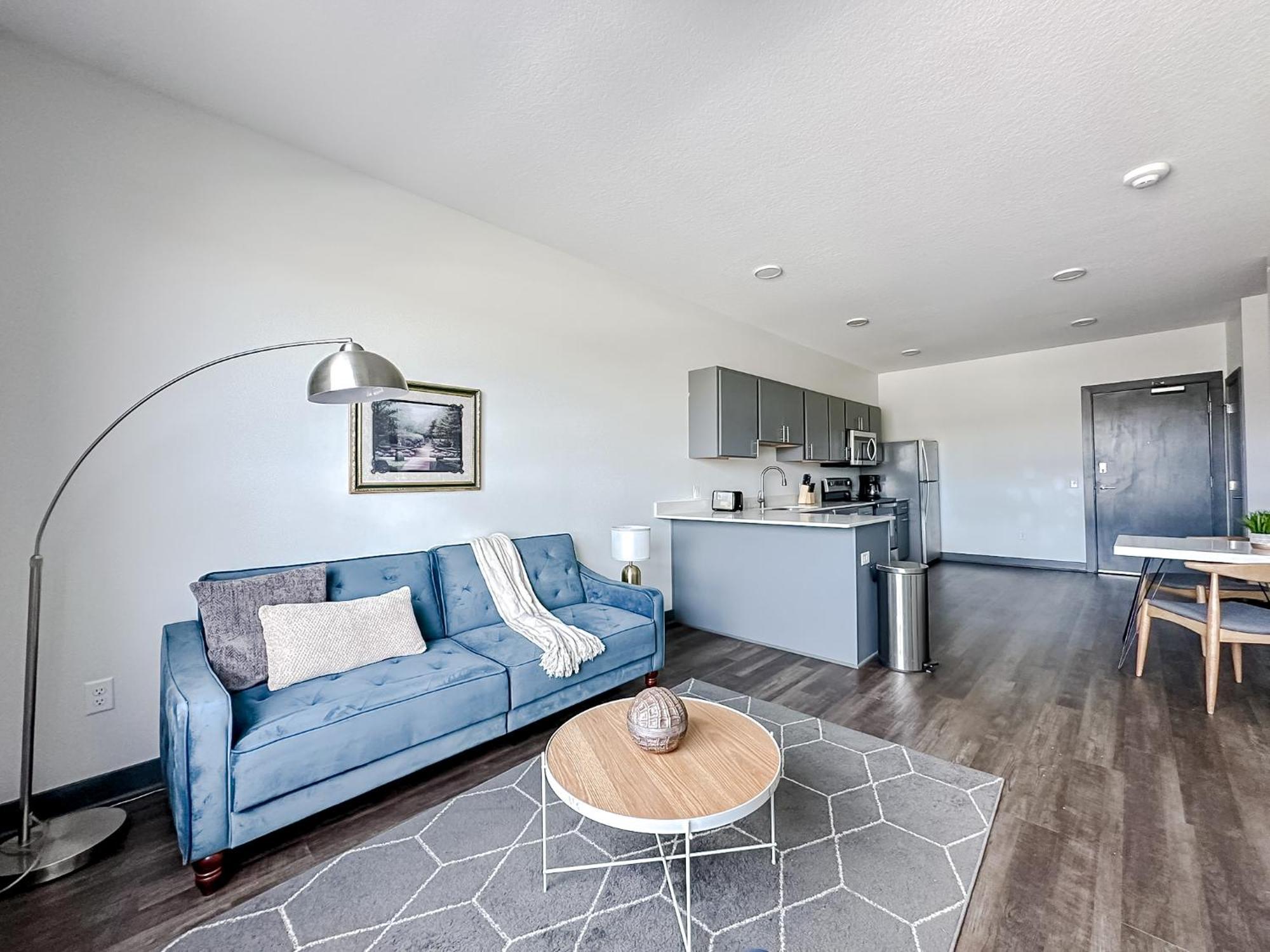 Sleepover 1Bd 1Ba Des Moines Apartments Bagian luar foto